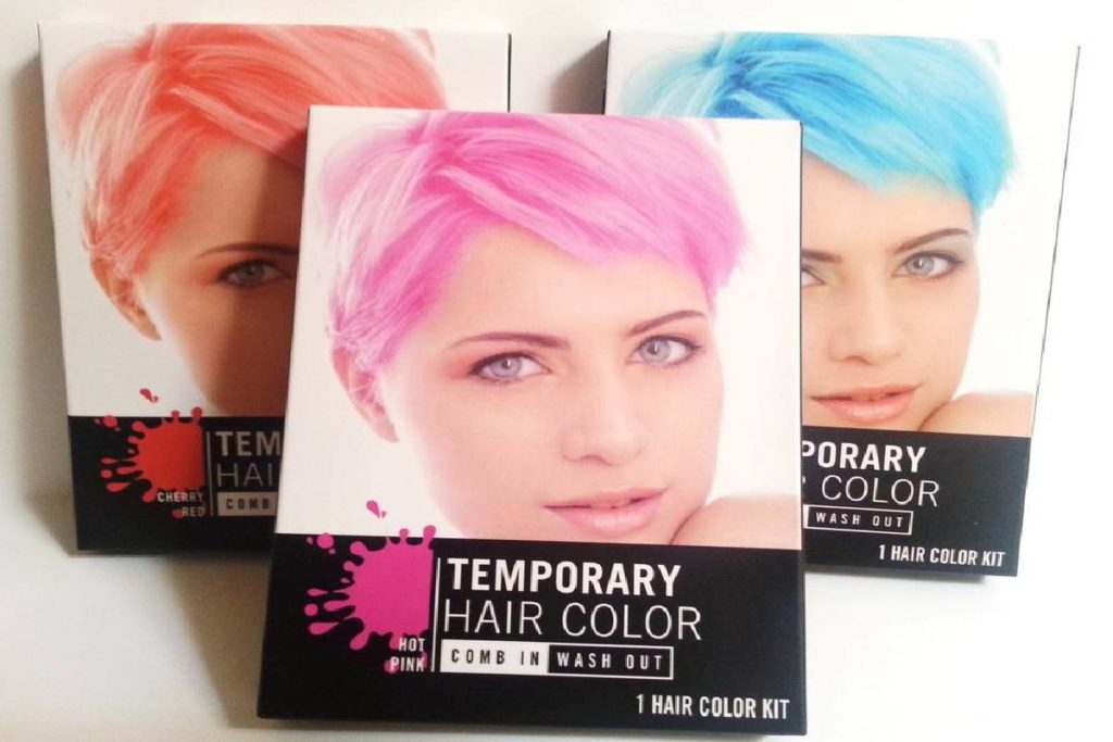 temporary hair dye
