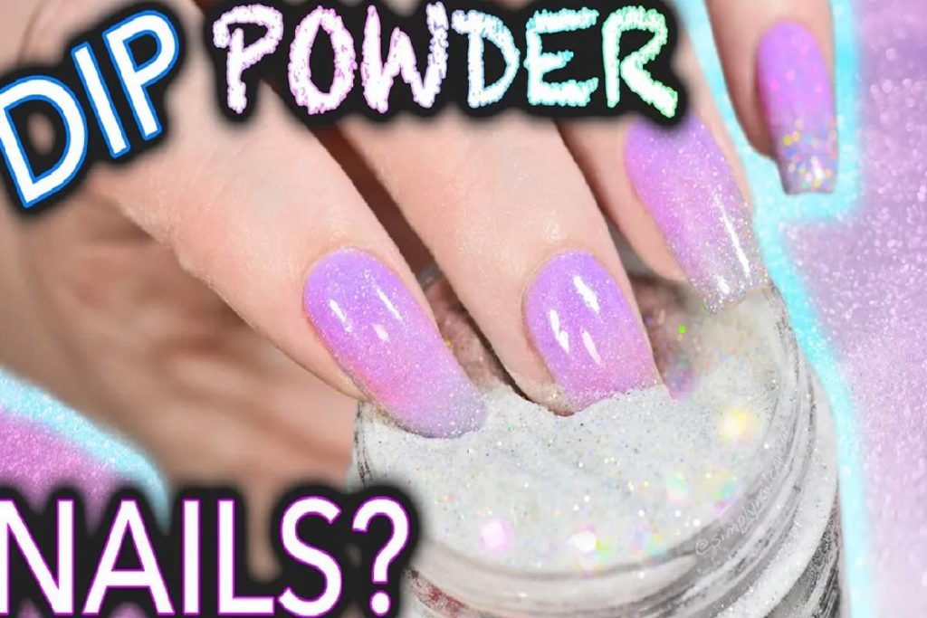 dip powder nails