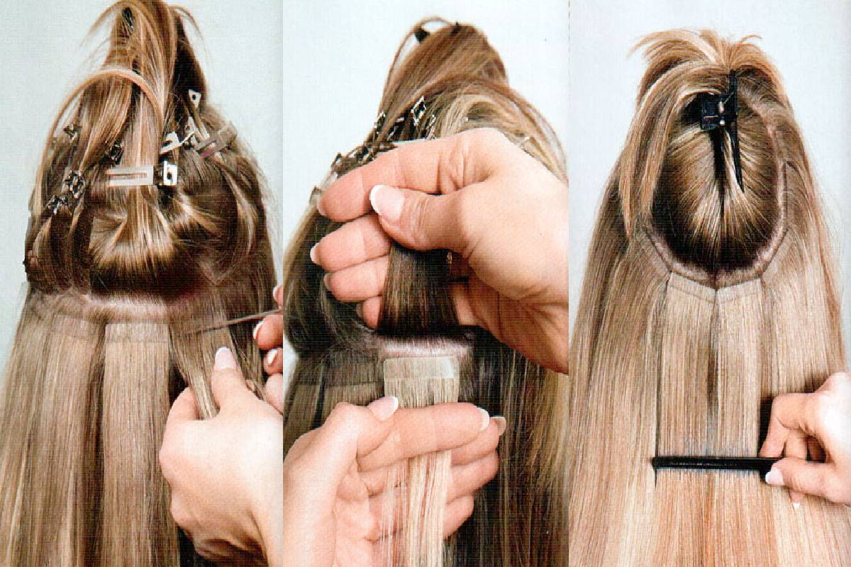Tape In Hair Extensions – Adhesive For Tape Hair Extensions