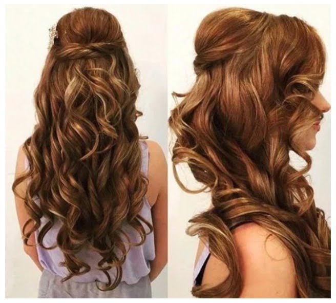 Royal Approved Half Up - Half Up Half Down Hairstyle Weave