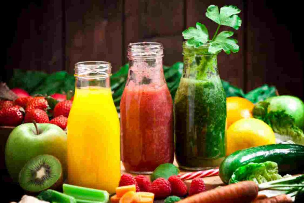 healthy fruit juice