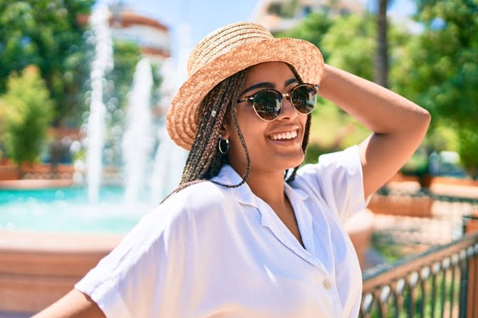 Wear Loose-Fitting Clothing and Accessories - How to Protect Your Hair and Skin in the Heat