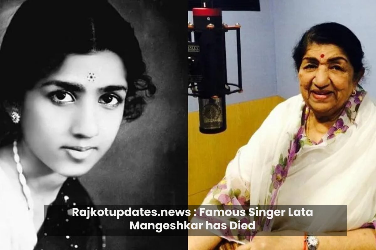  Rajkotupdates.news : Famous Singer Lata Mangeshkar has Died