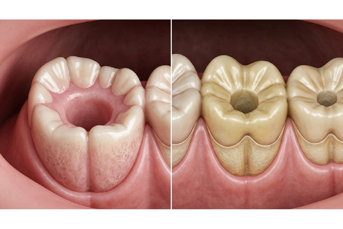 Pictures of Dry Socket vs Normal Healing