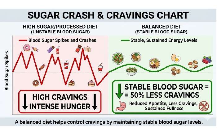 sugar crash chart
