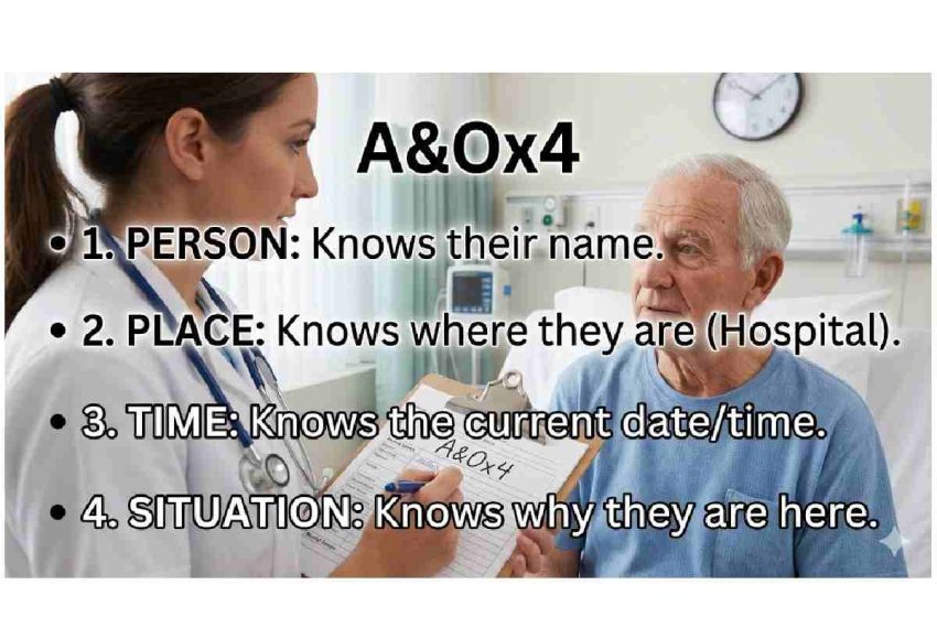  A&Ox4 Meaning: Understanding Alert and Oriented Times Four in Healthcare